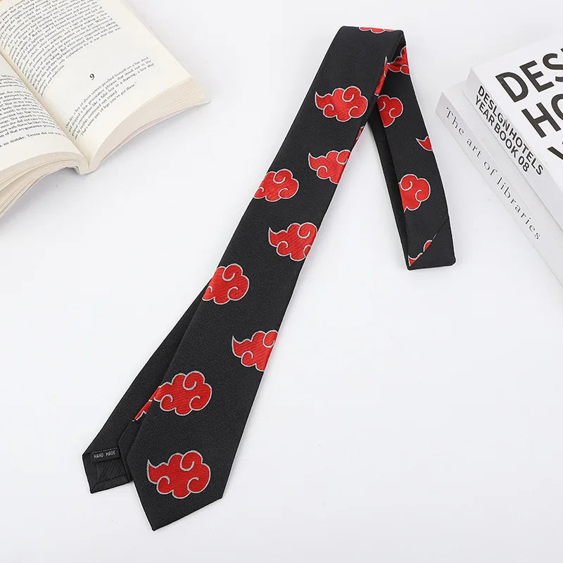 "AKATSUKI CLOUD" - Naruto Anime Neck Tie