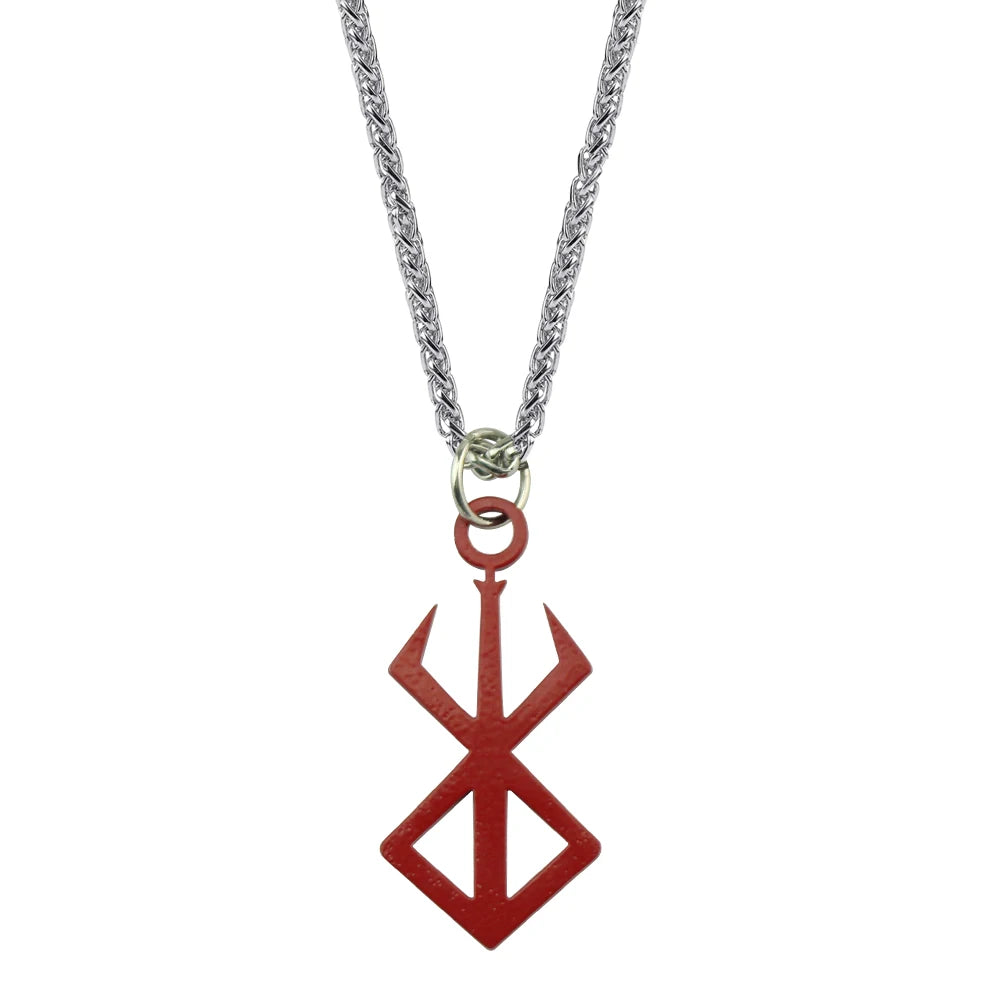 Anime - Streetwear - "SCARIFICE" - Guts - Berserk Anime Necklace - Alpha Weebs