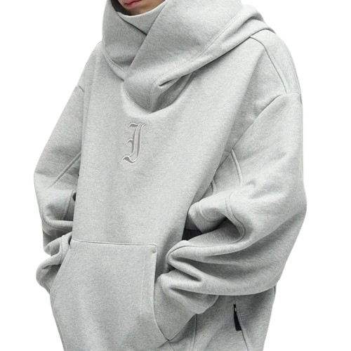 "COWL NECK" - Japanese Streetwear Anime Hoodie | 2 Options