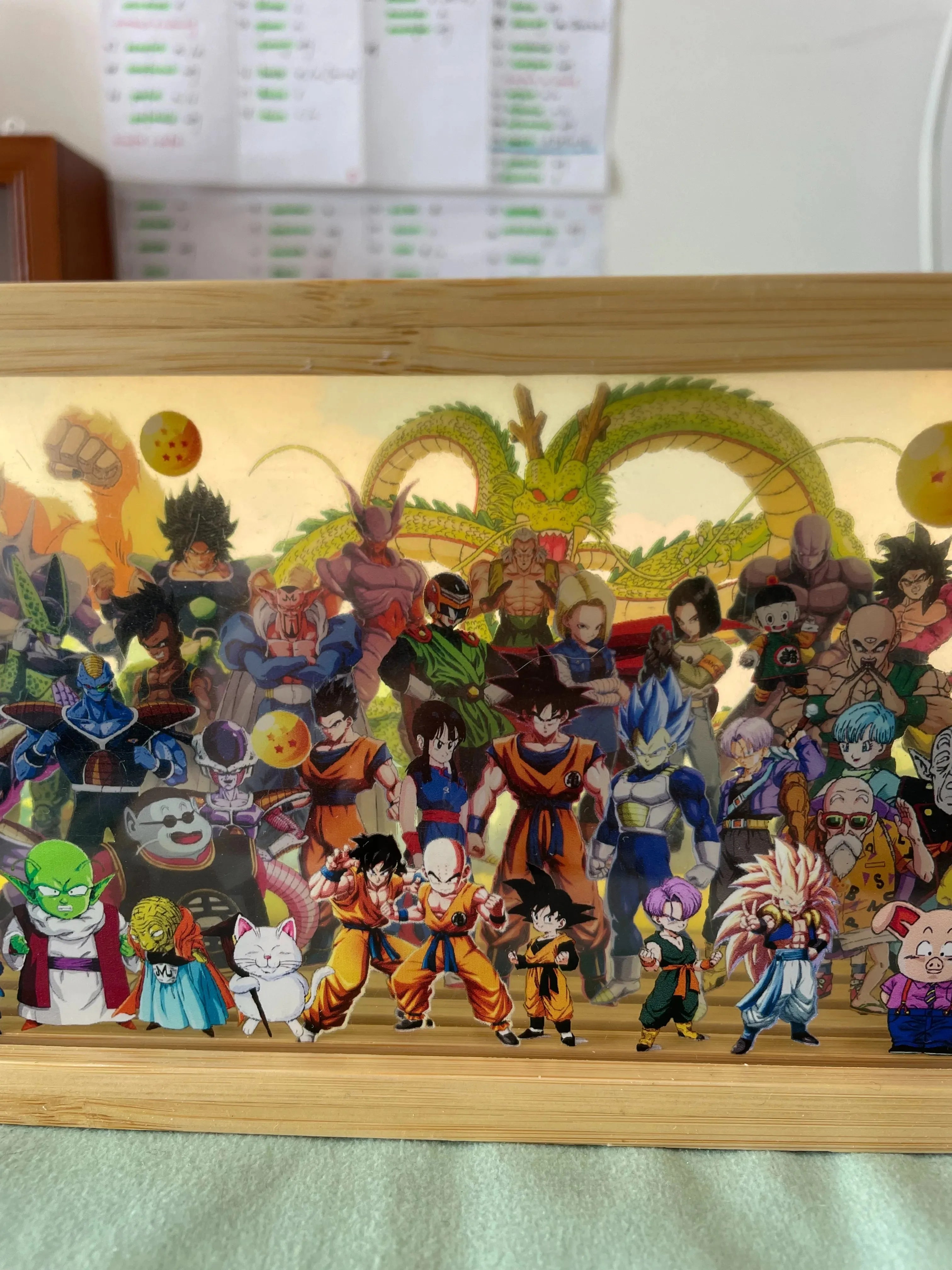 "SHADOW BOX" - Saiyan Prince - DB Series Anime Lamp