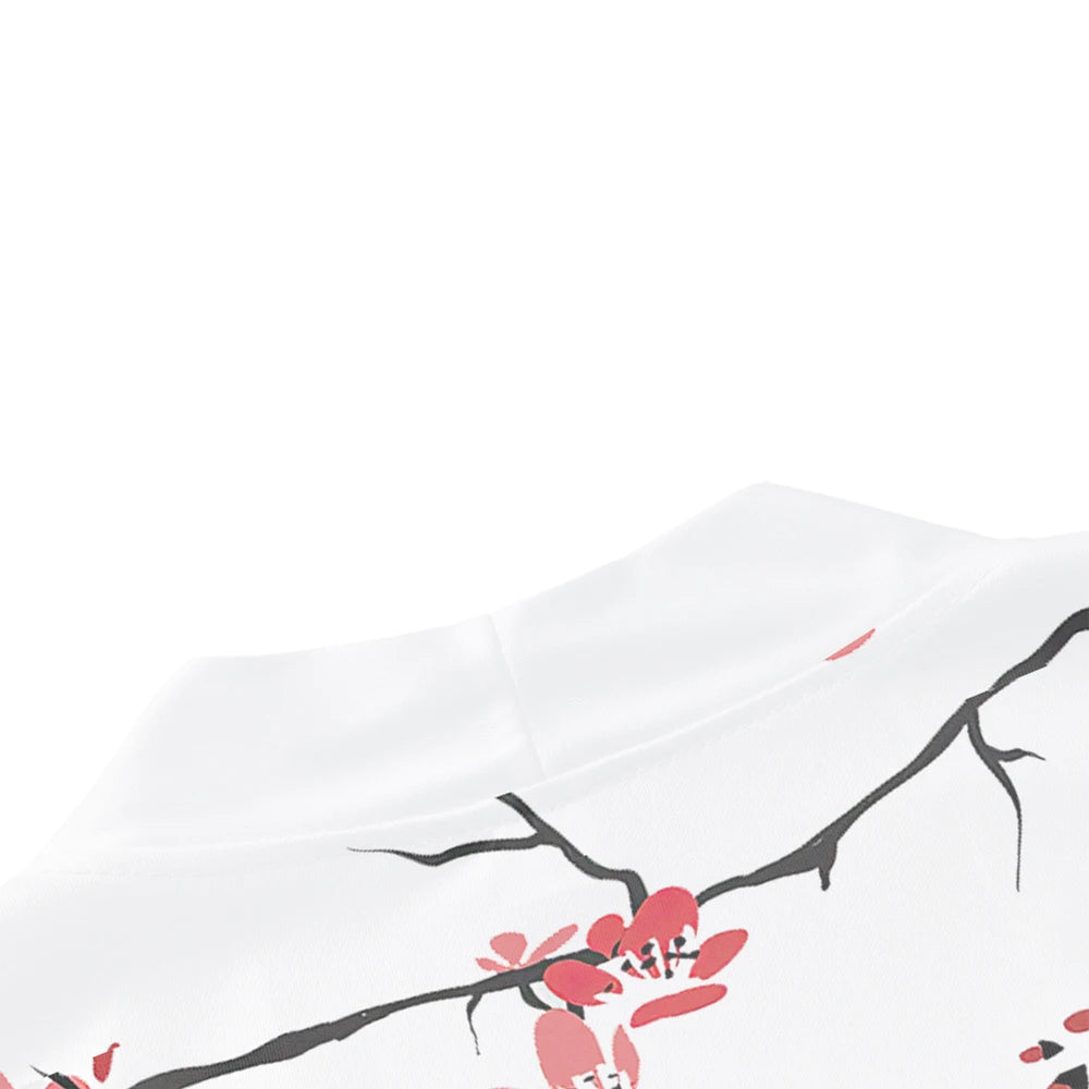 "FLORAL HAORI" - Japanese Streetwear Anime Kimono