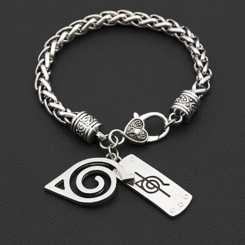 "KONOHA NINJA" - Shadow Avenger - Shinobi Legend Anime Bracelet