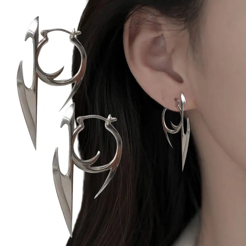 "THE ULTRA PUNK-OUT" - Cyberpunk Anime Earrings | 2 options