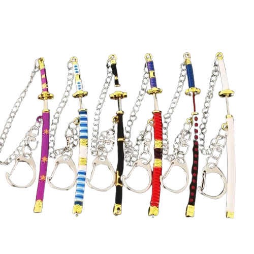 "SANTORYU" - Pirate Hunter - OP Anime Swords Keychain