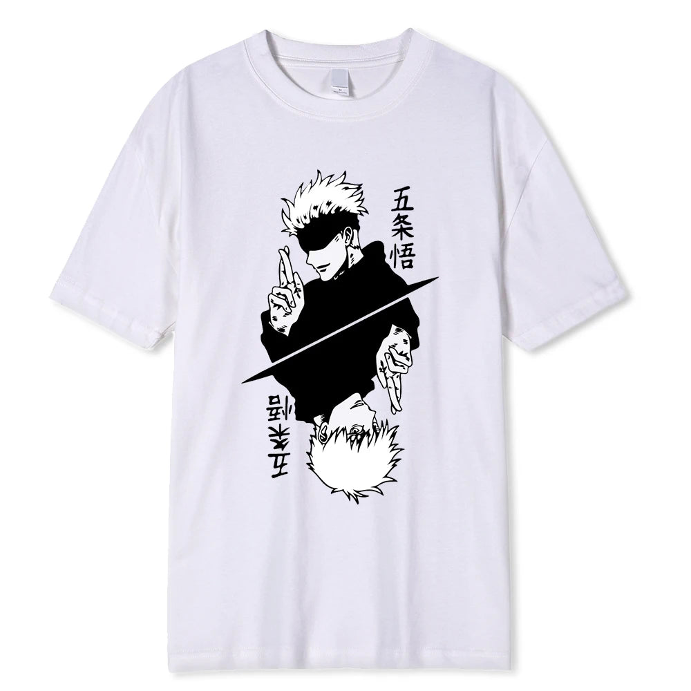 "HARD DRIP" - Jujutsu Kaisen Satoru Gojo Anime Oversized T-Shirts | 6 Colors