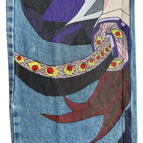 "FLAME" - Kim-Yai - Slayer Corps Anime Jeans