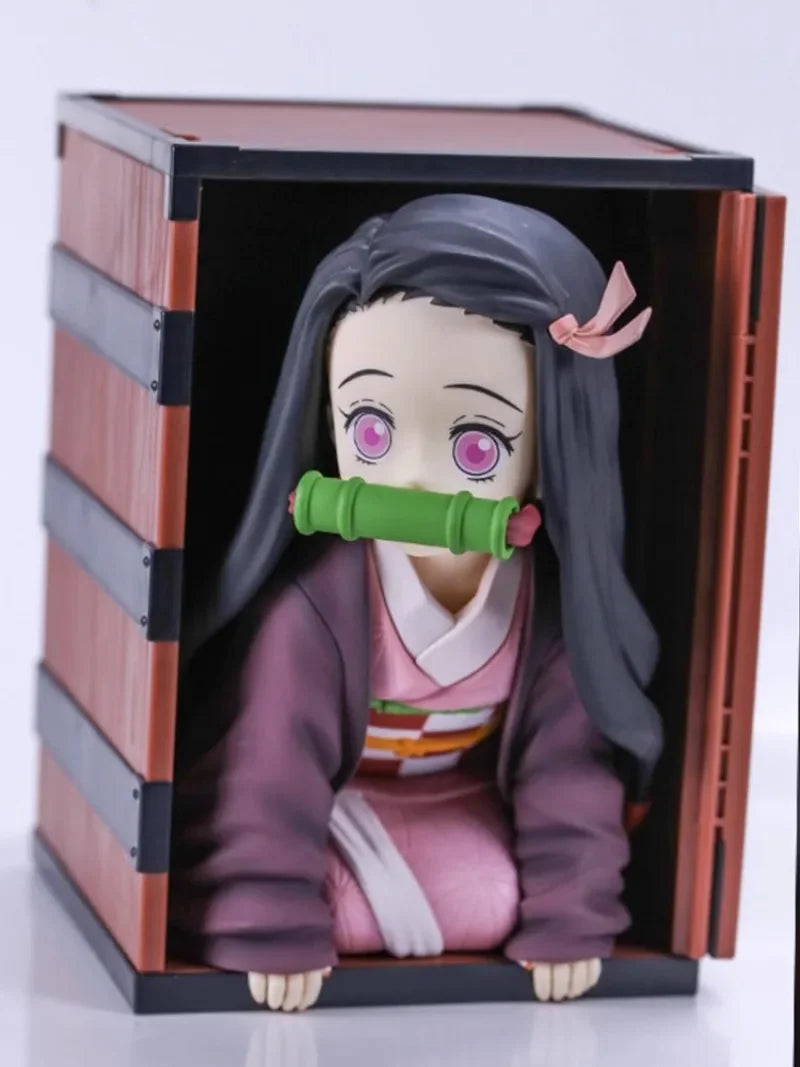 Anime - Streetwear - "BOXED SPIRIT" -Nezuko Kamado - Demon Slayer Anime Crossbody Bag - Alpha Weebs