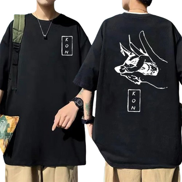 "DEVIL KON" - Chainsaw Man Aki Hayakawa Anime Oversized T-Shirts | 2 Options
