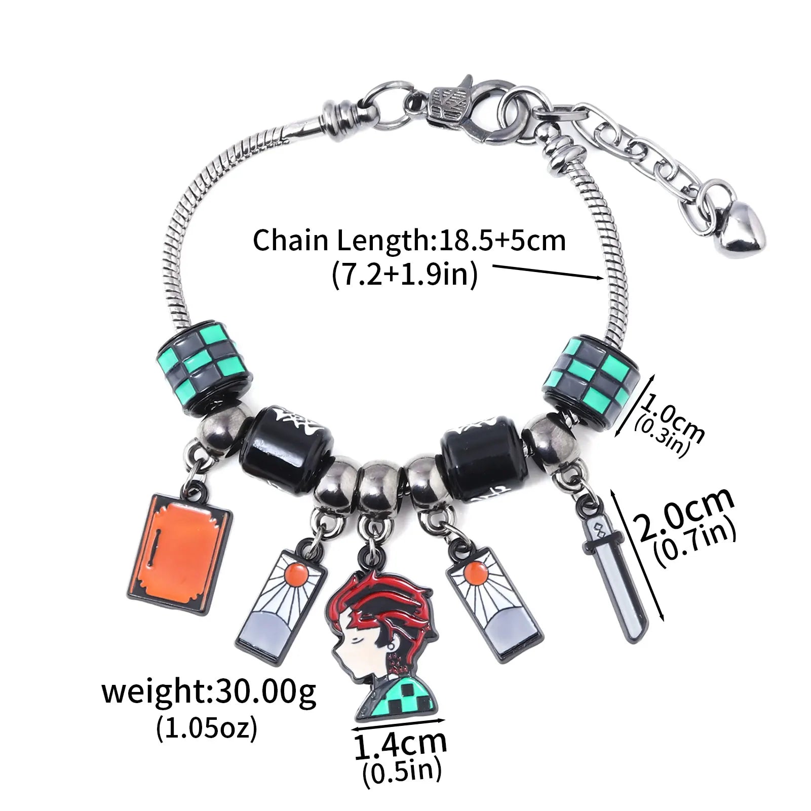 "SUN BREATHER'S" - Kind Blade - Slayer Corps Anime Bracelet