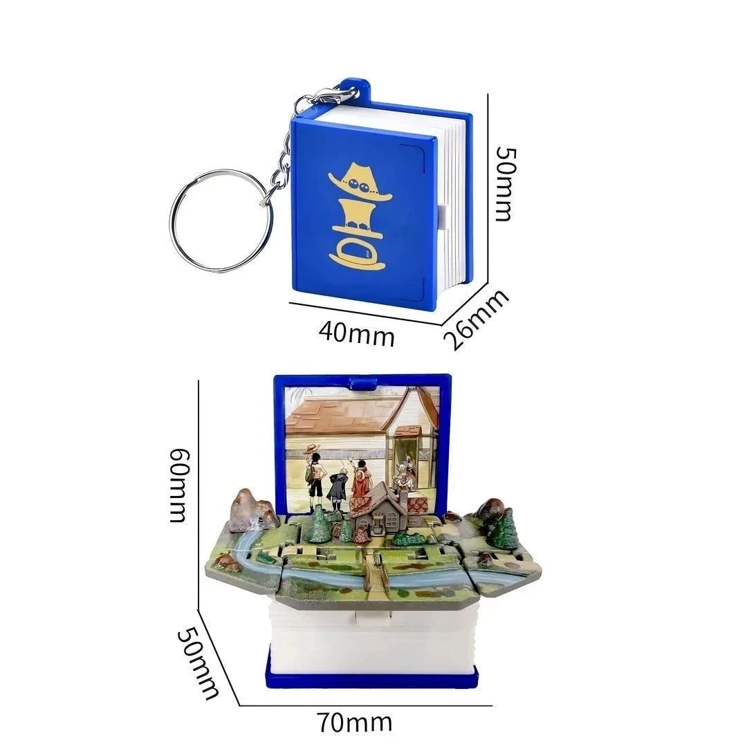 "POP UP" - Mugiwara - OP Anime Keychain