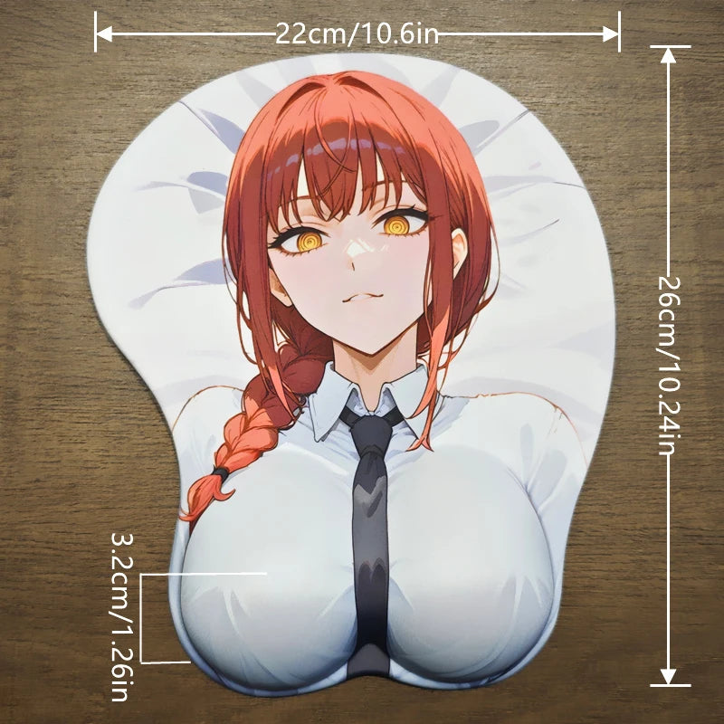 "THE ERGONOMIC" - Mak-Ma - Chain of Command Anime Mouse Pad | 2 Options