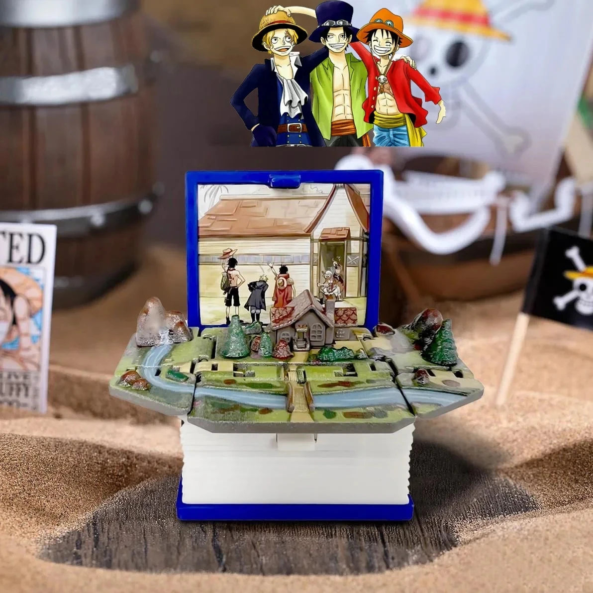 "POP UP" - Mugiwara - OP Anime Keychain