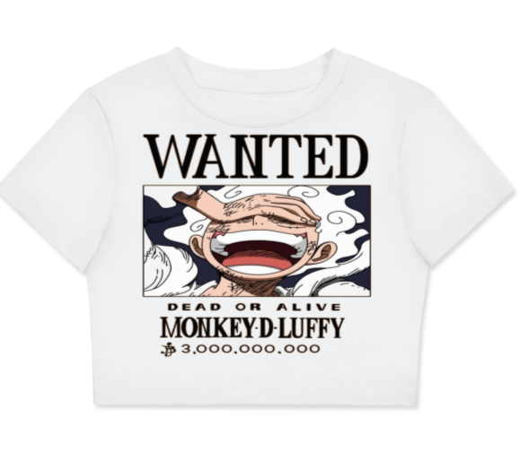 "PIRATE GAME" - One Piece Monkey D Luffy Anime Crop Top | 6 Options