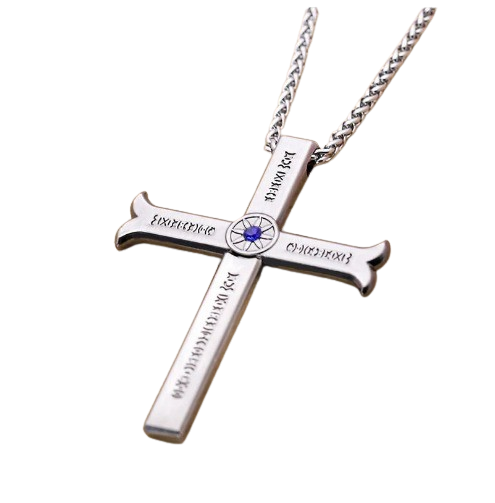 Anime - Streetwear - "Kogatana" - Dracule Mihawk - One Piece Anime Necklace - Alpha Weebs