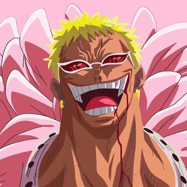 Anime - Streetwear - "HEAVENLY YAKSHA" - Doffy Sunglasses - One Piece Anime - Alpha Weebs