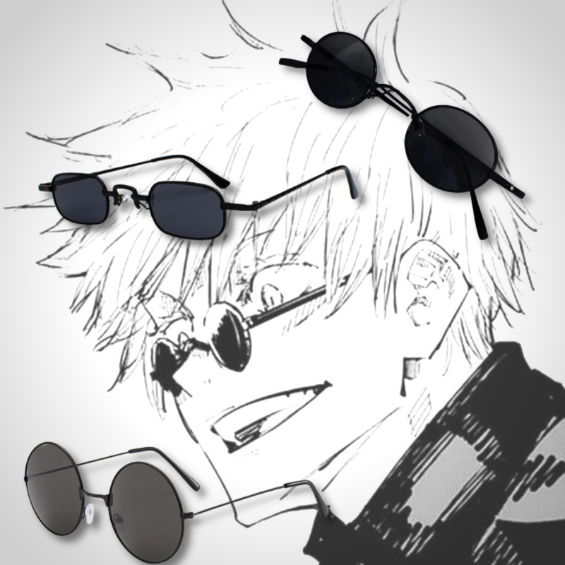 Anime - Streetwear - "INFINITY" - Gojo Satoru Sunglasses - Jujutsu Kaisen Anime - Alpha Weebs