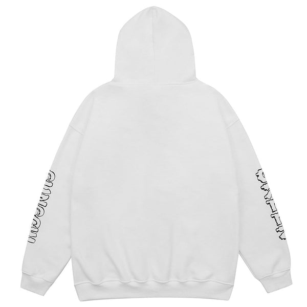 Anime - Streetwear - "LOVE BANDAGE" - Anime Hoodie | 2 Colors - Alpha Weebs