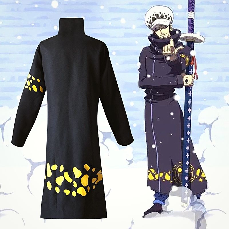 Anime - Streetwear - "THE SURGEON" - Trafalgar D. Law Winter Coat - One Piece Anime - Alpha Weebs