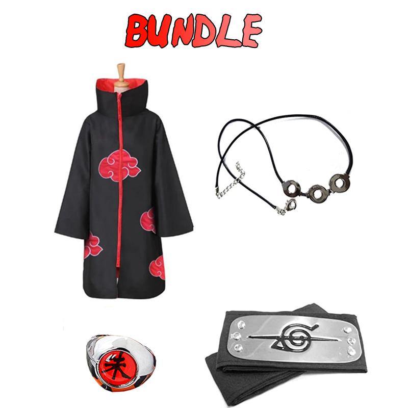 Anime - Streetwear - Akatsuki Organization Cloak / Coat / Jacket - Naruto Anime - Alpha Weebs