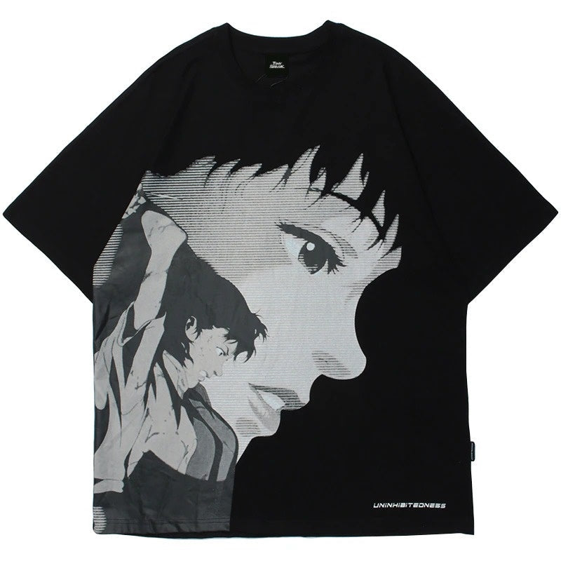 Anime - Streetwear - "DETERMINATION" - Oversized Anime T-Shirts | 2 Colors - Alpha Weebs