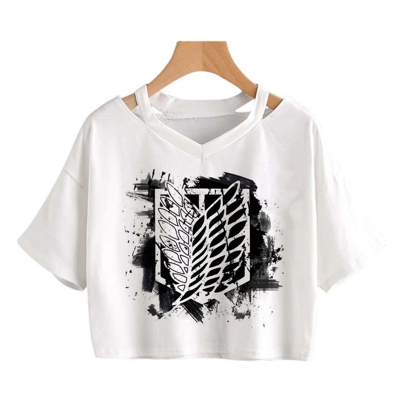 Attack On Titan Anime Crop Tops | 6 Options
