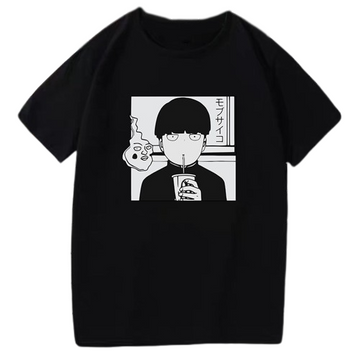 "CLUELESS" - Shigeo Mob Psycho Anime Oversized T-Shirts | 2 Options