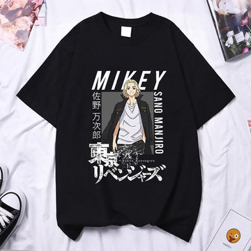 Anime - Streetwear - MIKEY - Tokyo Revengers Anime Oversized T-Shirt | 3 Colors - Alpha Weebs