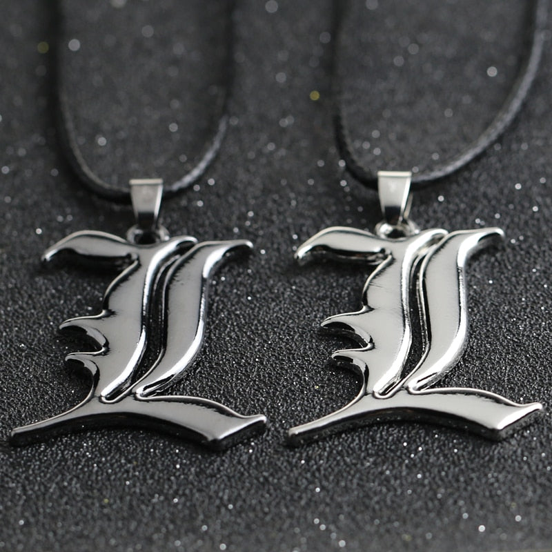 Anime - Streetwear - "Brilliance" - Death Note L Anime Pendant Necklace | 2 option - Alpha Weebs