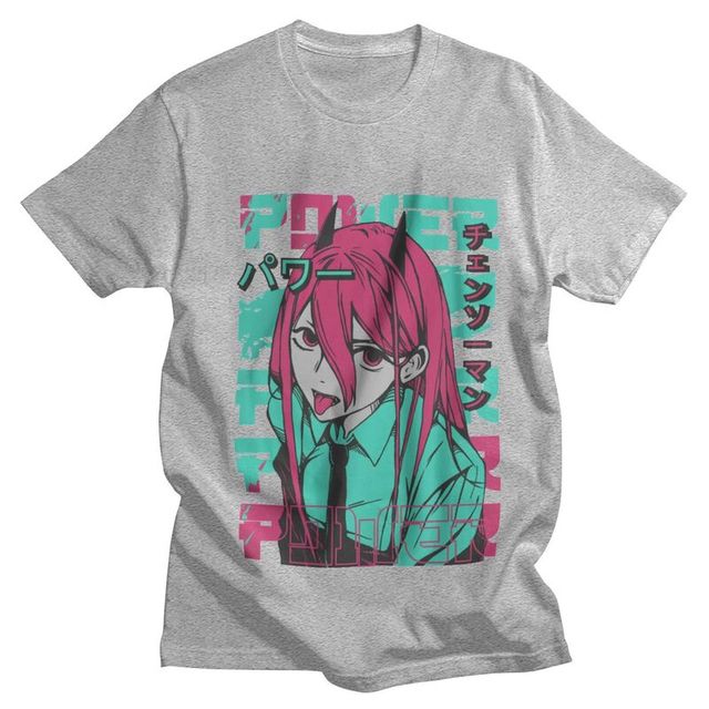 Anime - Streetwear - Power - Chainsaw Man Anime T-Shirt | 5 Colors - Alpha Weebs