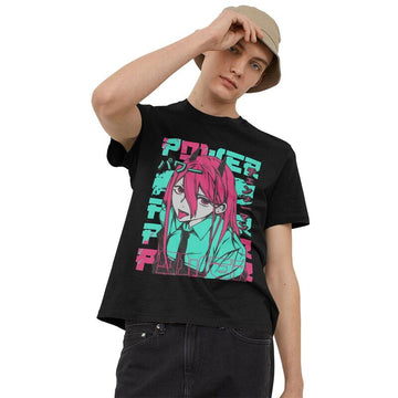 Anime - Streetwear - Power - Chainsaw Man Anime T-Shirt | 5 Colors - Alpha Weebs