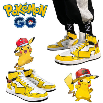 Anime - Streetwear - "PIKACHU" - Pokemon Anime Sneakers | 5 Colors - Alpha Weebs
