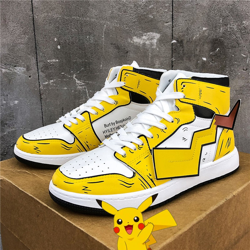 Anime - Streetwear - "PIKACHU" - Pokemon Anime Sneakers | 5 Colors - Alpha Weebs