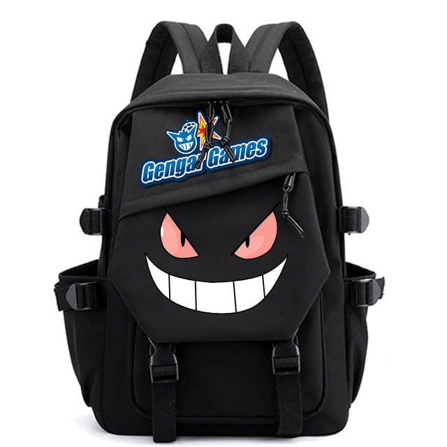 Anime - Streetwear - Waterproof Pikachu - Gengar Pokemon Anime Backpack | 6 Option - Alpha Weebs