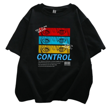 "CONTROL" - Chainsaw Man Anime Makima Oversized T-shirt | 4 Colors