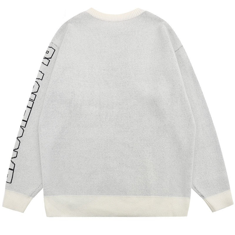 Anime - Streetwear - 『Demon Slayer』Giyu Tomioka "Serene" Knitted Sweater - Alpha Weebs