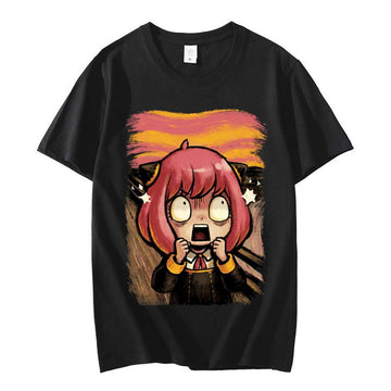 "SCREAM" by Anya Forger - Spy X Family Anime Oversized T-Shirt | 5 colors