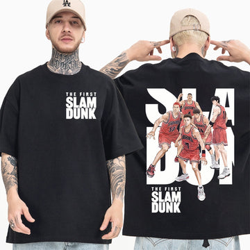 "SHOHOKU TEAM" - Slam Dunk Anime Oversized T-Shirts | 3 Colors