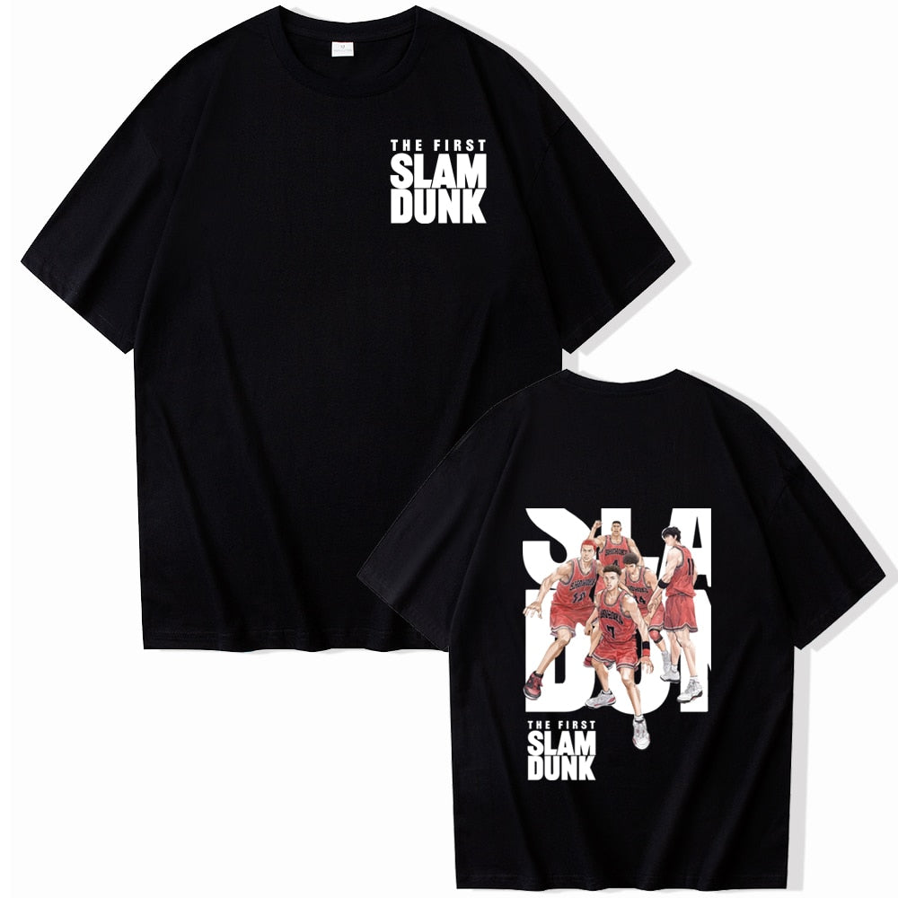 "SHOHOKU TEAM" - Slam Dunk Anime Oversized T-Shirts | 3 Colors