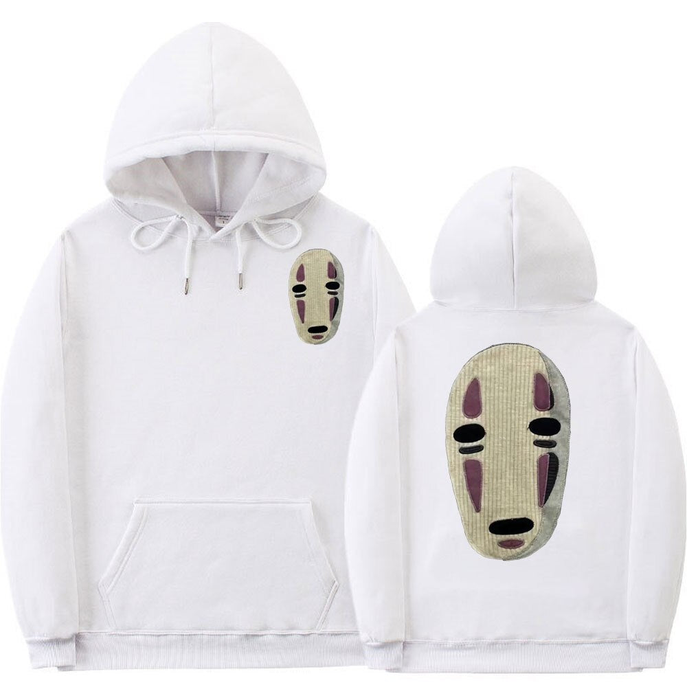 Anime - Streetwear - "No Face" Studio Ghibli Anime Oversized Hoodies | 6 Colors - Alpha Weebs