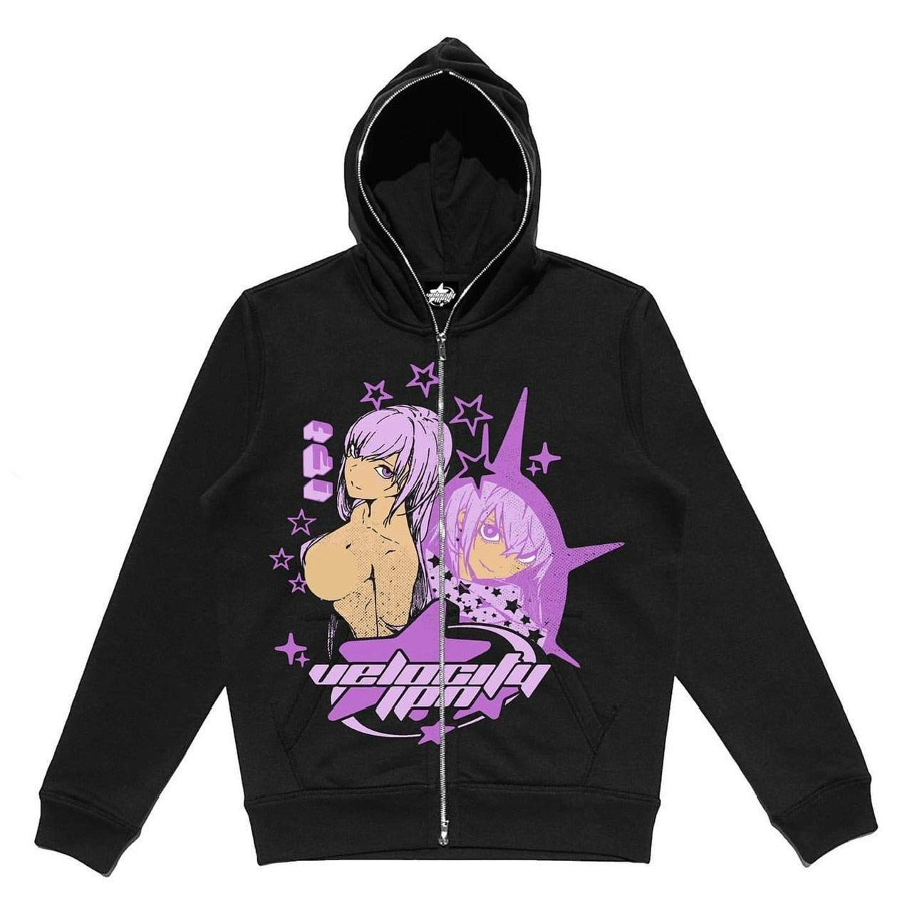 Anime - Streetwear - "VELOCITY" - Soul Eater Anime Oversized Hoodie | 5 Colors - Alpha Weebs