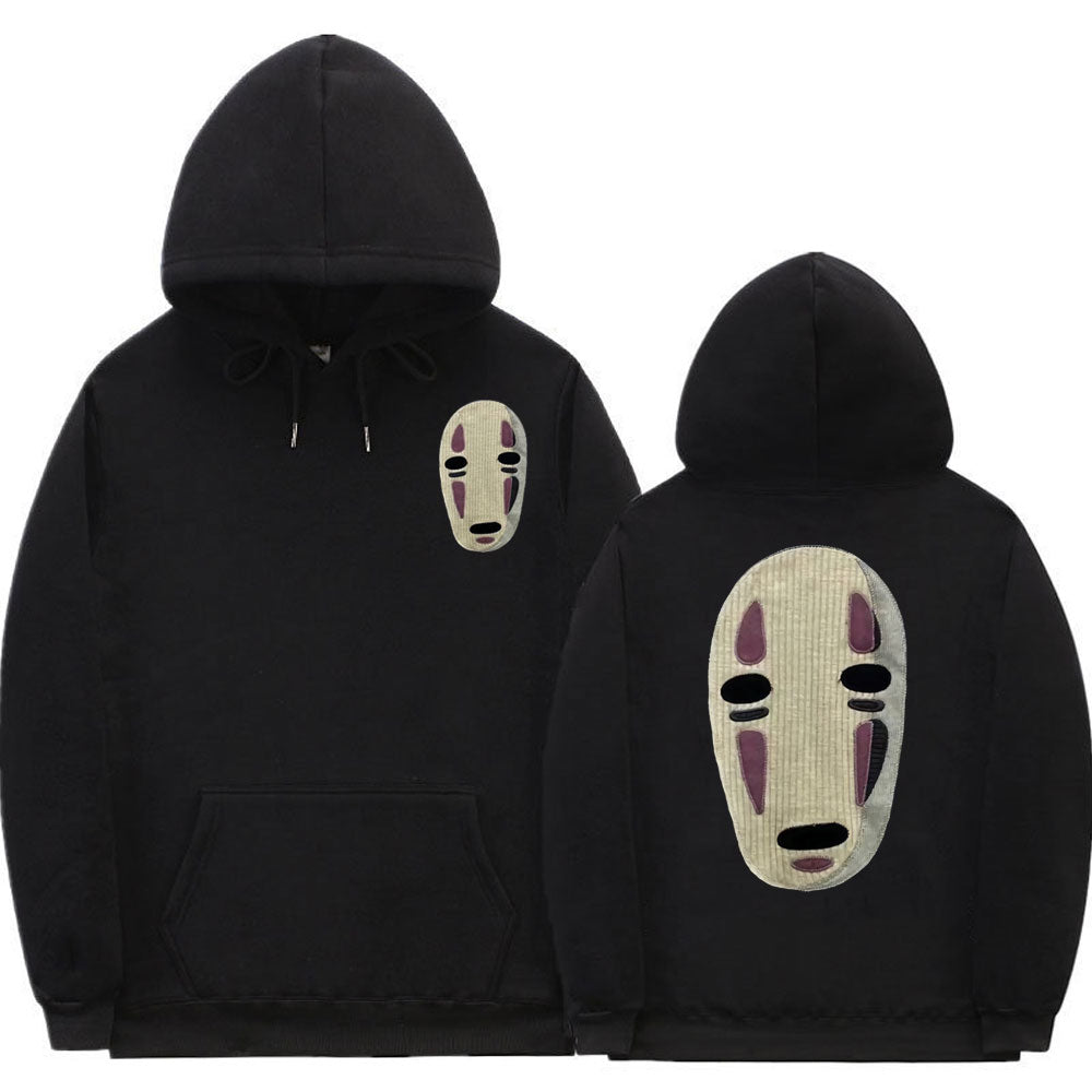 Anime - Streetwear - "No Face" Studio Ghibli Anime Oversized Hoodies | 6 Colors - Alpha Weebs