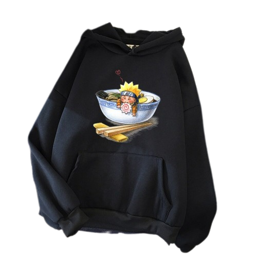 "CHIBI RAMEN" - Naruto Anime Oversized Hoodie | 5 Colors