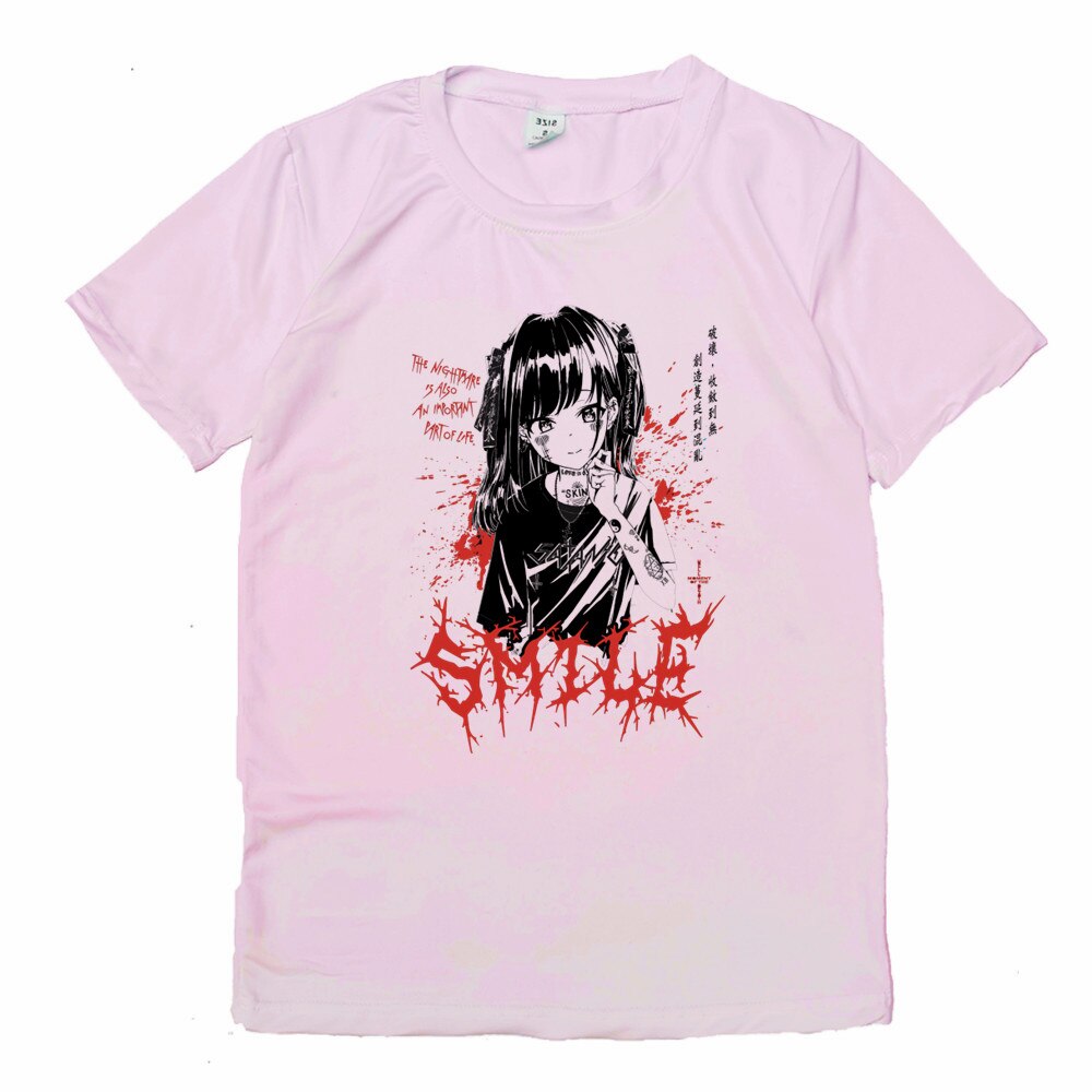 Anime - Streetwear - Smile- Ahegao&Bentai Anime Oversized T-Shirts | 3 Colors - Alpha Weebs