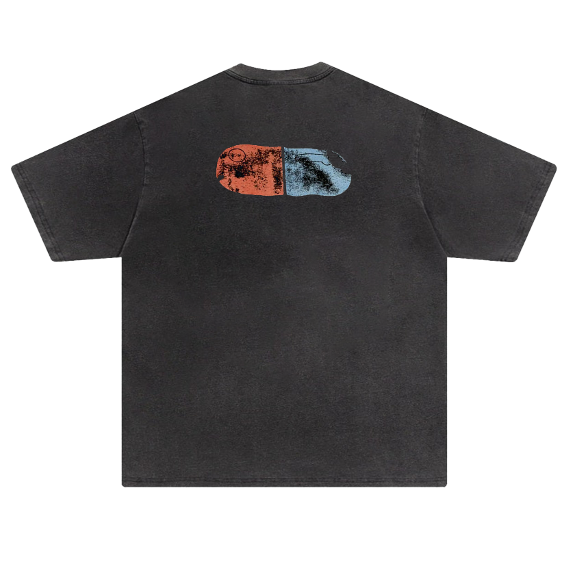 Anime - Streetwear - "MOTORCYCLE" - Akira Vintage Style Anime Oversized T-Shirt - Alpha Weebs