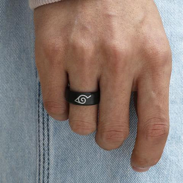 Anime - Streetwear - "KONOHA RINGS" - Naruto Anime | 3 options - Alpha Weebs