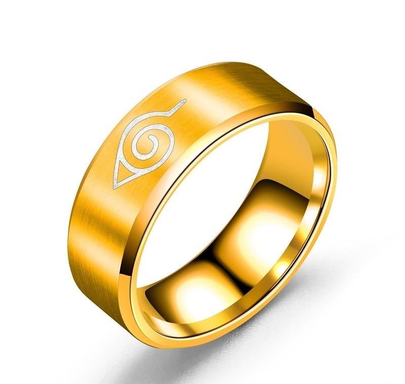 Anime - Streetwear - "KONOHA RINGS" - Naruto Anime | 3 options - Alpha Weebs