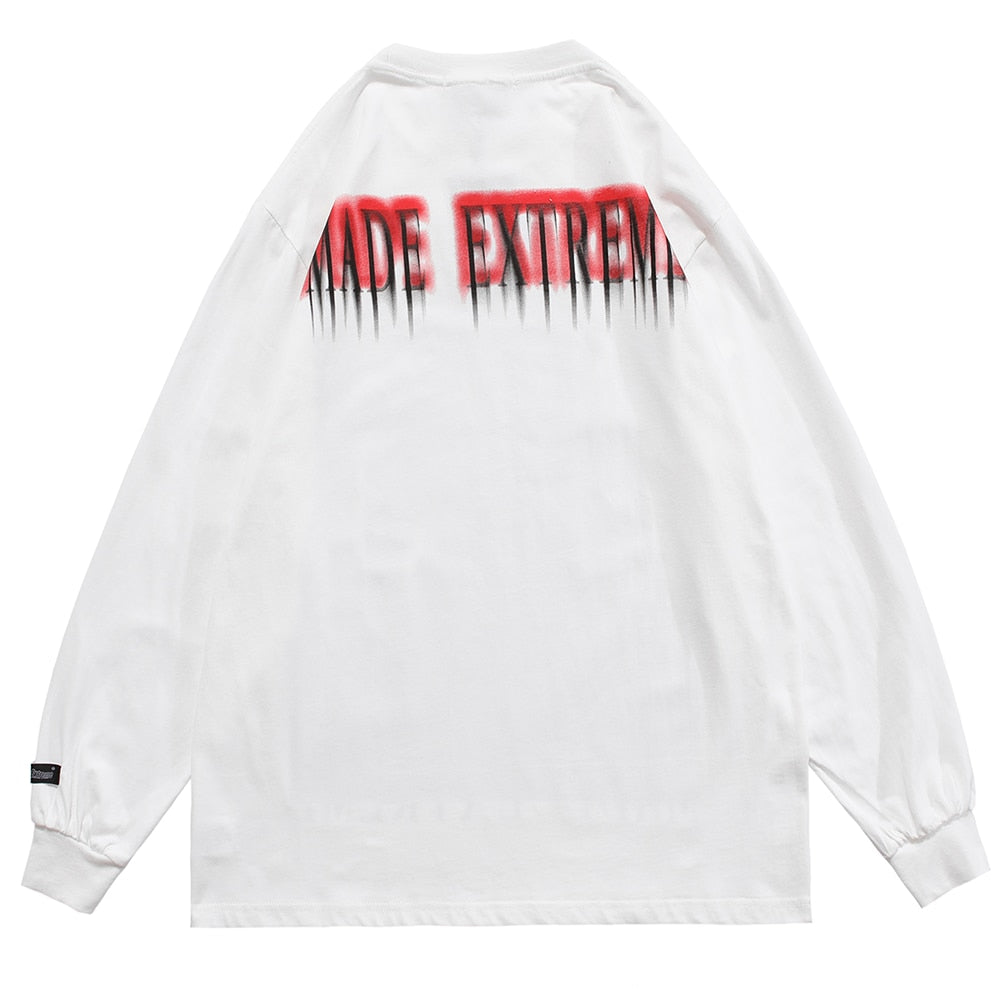 Anime - Streetwear - "STREET STYLE" - Death Note Anime Misa Amane Long-sleeve Shirt | 2 Colors - Alpha Weebs