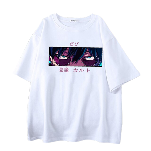 "DEVILS EYES" - My Hero Academia Anime Dabi Oversized T-Shirts | 2 Colors
